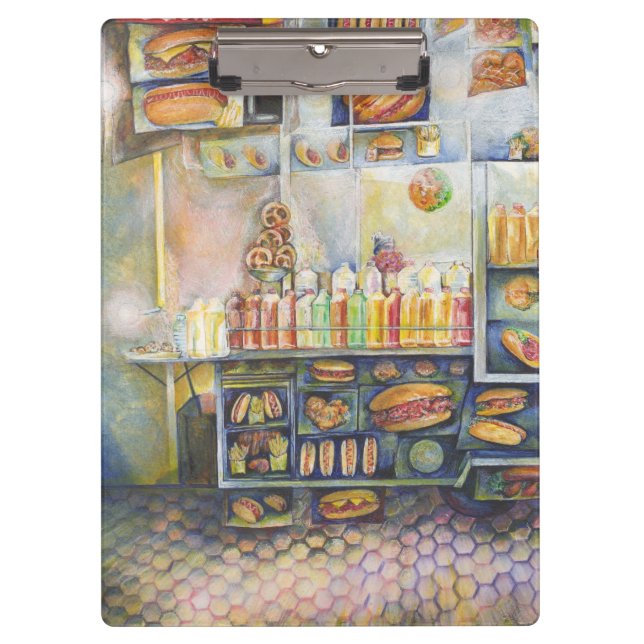 gefährlich Nah zum Spaß Klemmbrett (Vorderseite)