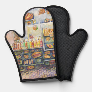 Gefährlich Nah zum Spaß Ofenhandschuh