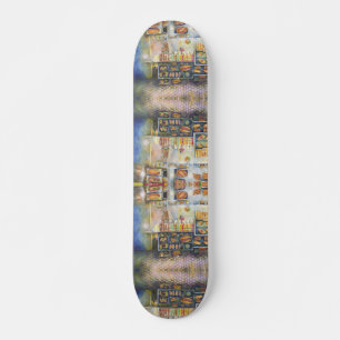 gefährlich Nah zum Spaß Skateboard
