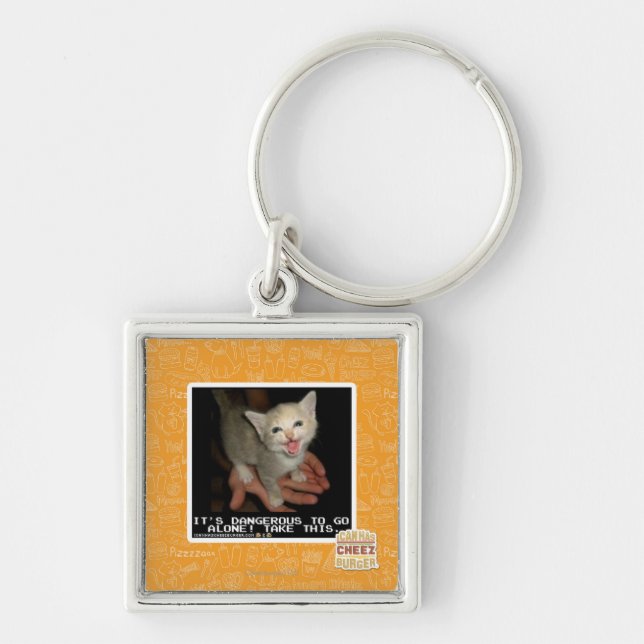 Gefährlich Schlüsselanhänger (Vorne)