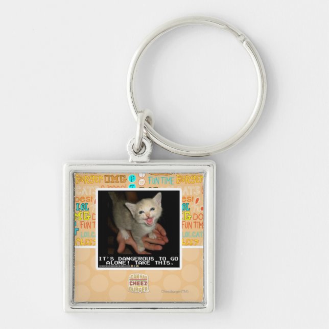 Gefährlich Schlüsselanhänger (Vorne)