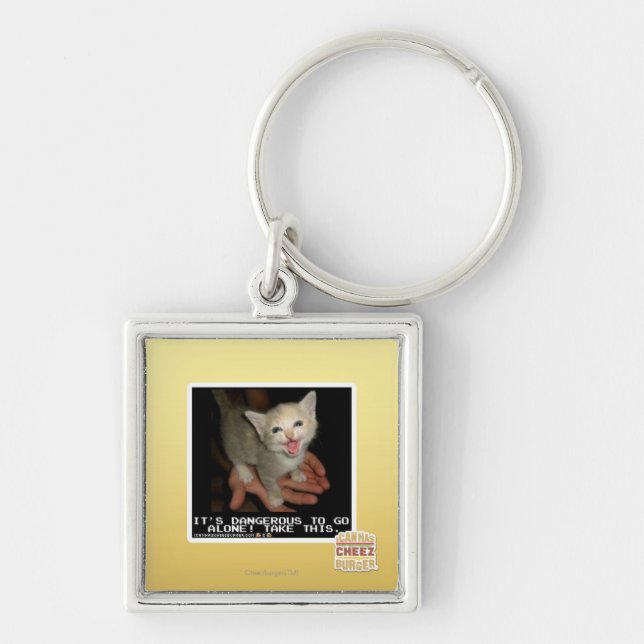 Gefährlich Schlüsselanhänger (Vorne)