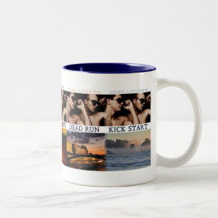 Gefährliche Grund-ReihenTasse Zweifarbige Tasse