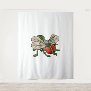 gefährliche Libelle Wandteppich