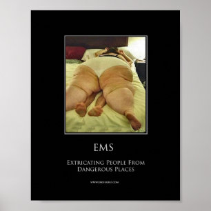 Gefährliche Positions-motivierend Plakat