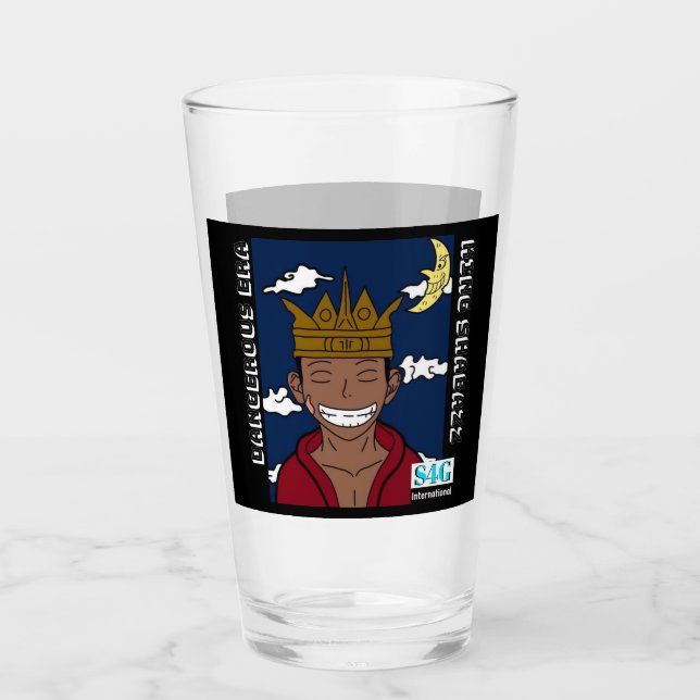 Gefährliche Zeit Glas (Vorderseite)