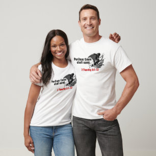 Gefährliche Zeiten Zerstörter T - Shirt