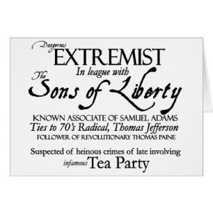 Gefährlicher Extremist: Art-Plakat des 18.