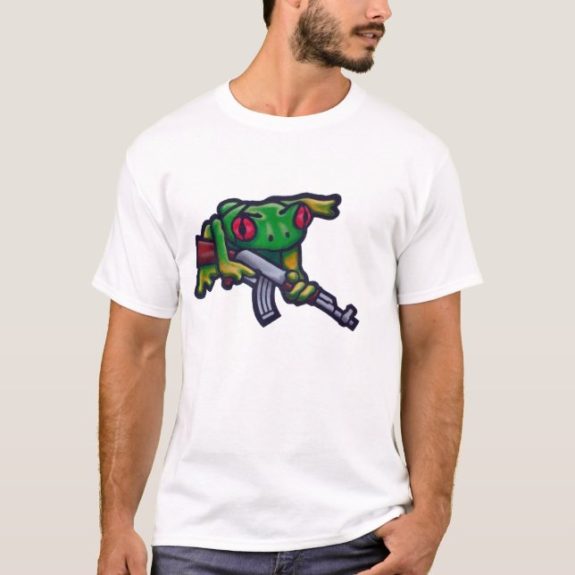 Gefährlicher Frosch T-Shirt (Vorderseite)