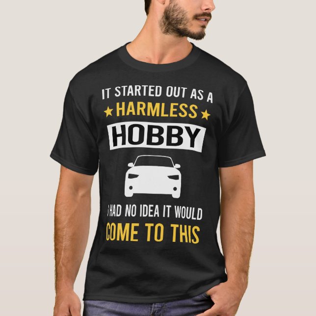 Gefährlicher Hobbyfahrer T-Shirt (Vorderseite)