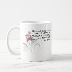 Gefährlicher Nuss Quad ATV Off-Road Becher Tasse