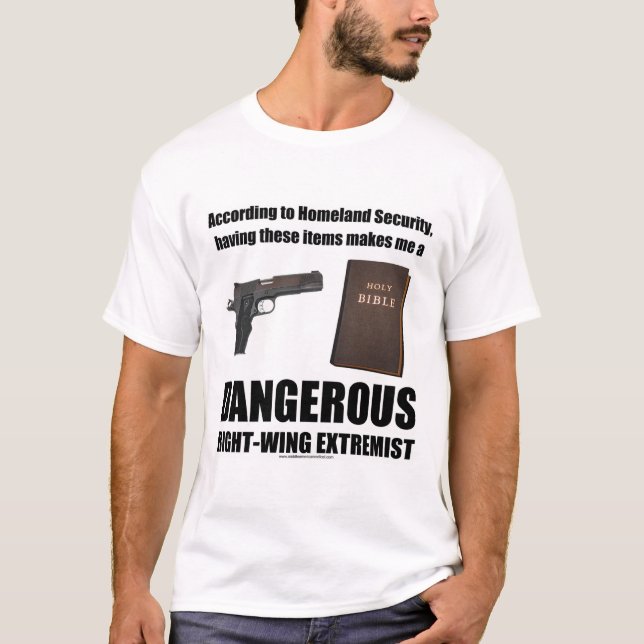 Gefährlicher rechter extremer T - Shirt (Vorderseite)
