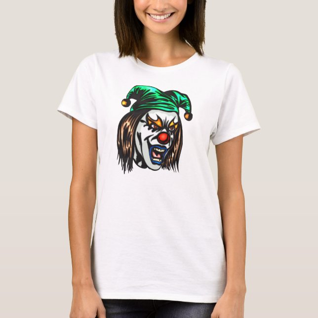 Gefährlicher schlechter Clown T-Shirt (Vorderseite)