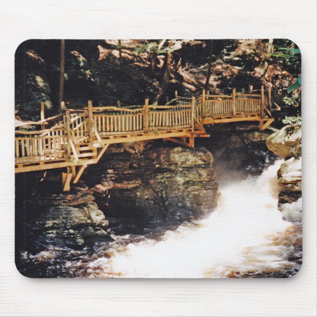 gefährlicher Weg Mousepad (Vorne)