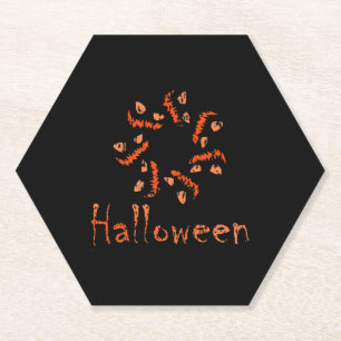 gefährliches Halloween, frohes Halloween Untersetzer