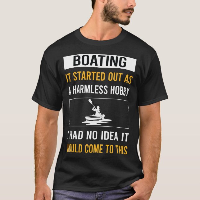 Gefahrloses Hobby-Boot T-Shirt (Vorderseite)