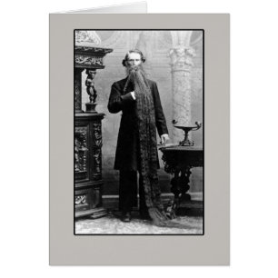 Gefährte mit langem Bart