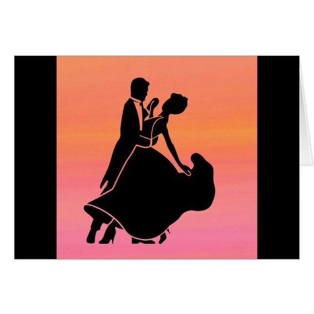 Gefälle tropischen Sonnenuntergang Tänzer (Vorderseite (Horizontal))