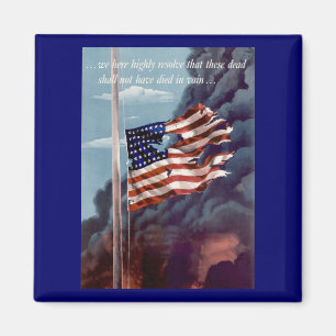 gefallen, aber nicht vergessen magnet