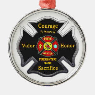 GEFALLEN ABER NICHT VERGESSEN SILBERNES ORNAMENT