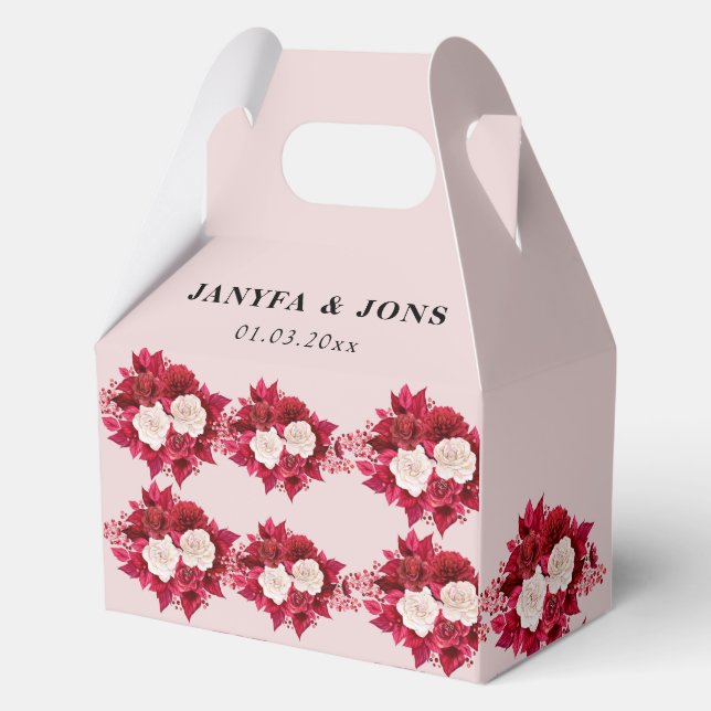 Gefallen-Box Geschenkschachtel (Vorderseite)