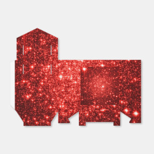 Gefallen Box Rote Sterne Geschenkschachtel