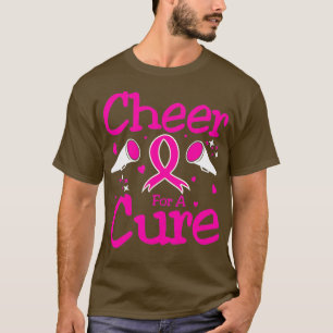 Gefallen für die Heilung Cheerleader Brustkrebs Be T-Shirt