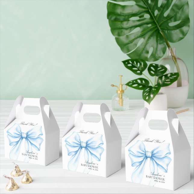 Gefallen Kartons danke Baby Shower. Geschenkschachtel (Zahlreiche)