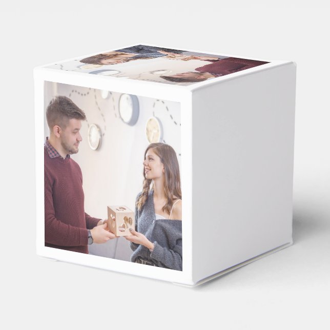 Gefallen-Päckchen Geschenkschachtel (Rückseite)