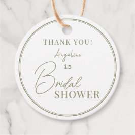Gefallen Tags für ein Brautparty. Geschenkanhänger