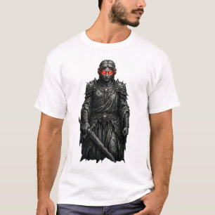 Gefallene Engelssteinstatue Dunkle Ästhetik Illust T-Shirt