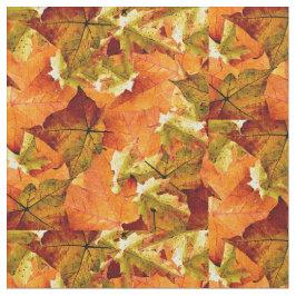 Gefallene Herbstleaves Stoff