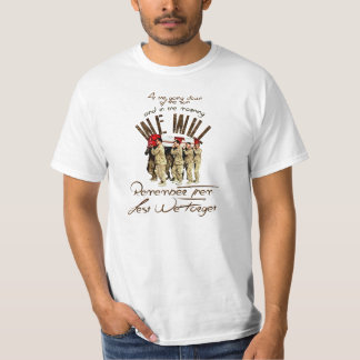 Gefallene kanadische Soldaten - wir erinnern uns T-Shirt