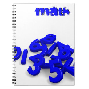 Gefallene Zahlen Notizblock