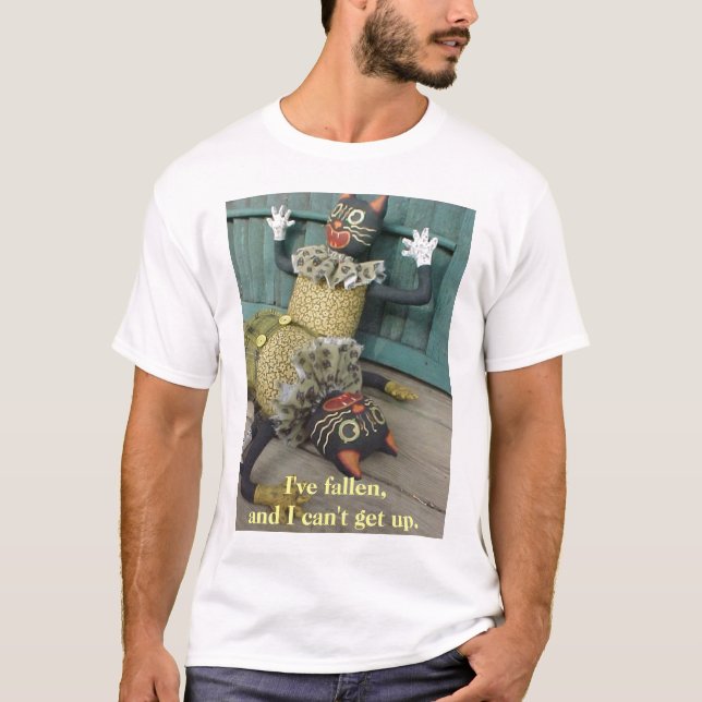 Gefallenen Lukes kann nicht aufstehen, bin ich und T-Shirt (Vorderseite)