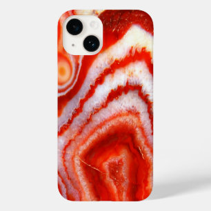 Gefallener Blutorange Achat. Case-Mate iPhone 14 Hülle