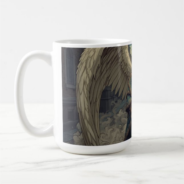 Gefallener Engel Kaffeetasse (Links)