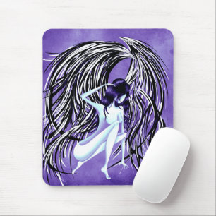Gefallener Engel Midnight Blue  Mousepad