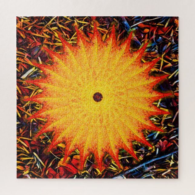 Gefallener Sonnenschein  Puzzle (Vertikal)