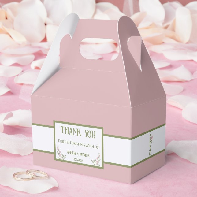Gefallenes Kästchen Geschenkschachtel (Hochzeit)