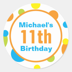 Gefälligkeitsaufkleber - Splashing Fun in der Sonn Runder Aufkleber