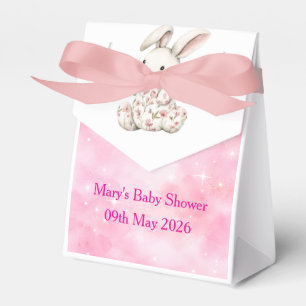 Gefälligkeitsbox - Bearbeitbare rosa Chinoiserie-G Geschenkschachtel