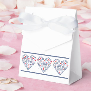 Gefälligkeitsbox für traditionelle Volksherz Geschenkschachtel