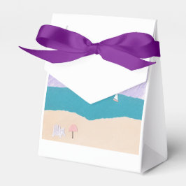Gefälligkeitsbox mit Beach Scene Geschenkschachtel
