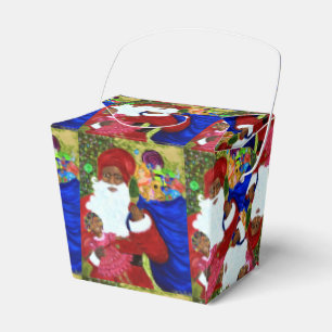 Gefälligkeitsboxen - Ausgehen - Schwarze Weihnacht Geschenkschachtel