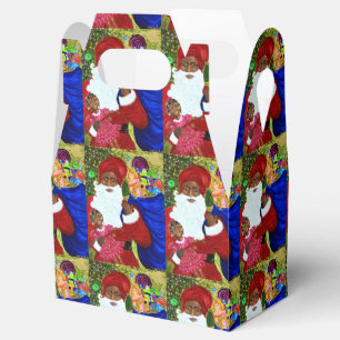 Gefälligkeitsboxen - Ausgehen - Schwarze Weihnacht Geschenkschachtel