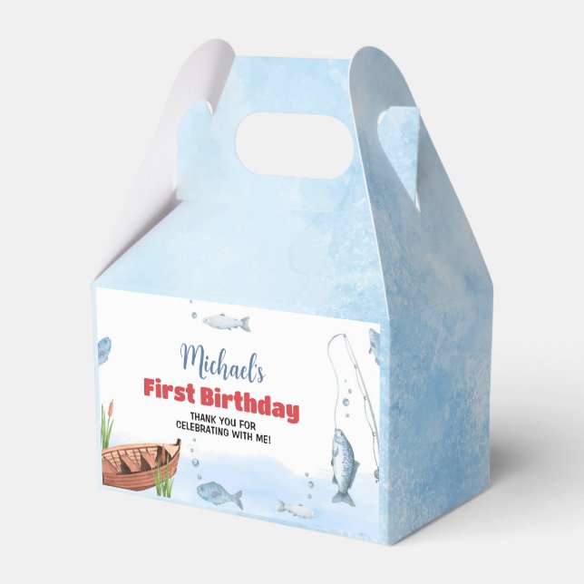 Gefälligkeitsflagge für Geburtstagsparteien Geschenkschachtel (Vorderseite)