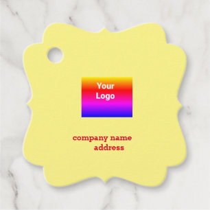 Gefälligkeitstags Geschenkanhänger