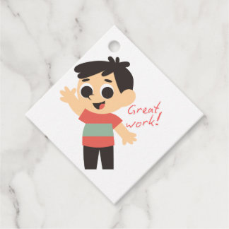 Gefälligkeitstags Geschenkanhänger