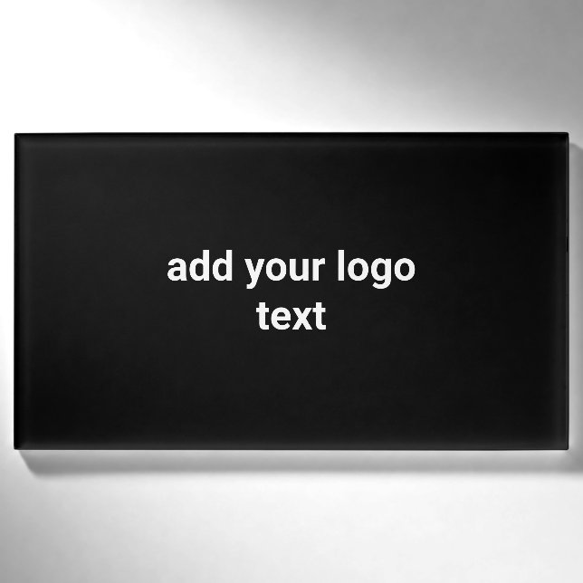 Gefälligkeitstags Namenschild (Vorderseite)